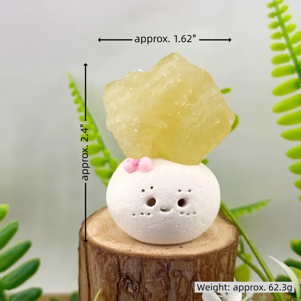 A Citrine Crystal Pet Gentle Like Sunshine Shinepurity
