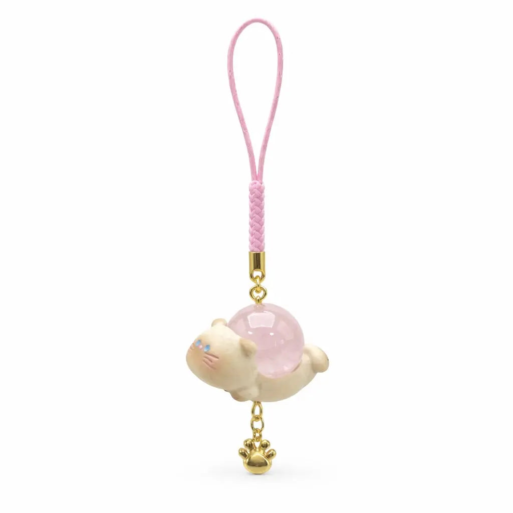 Cuddle Cat Crystal Charm Shinepurity