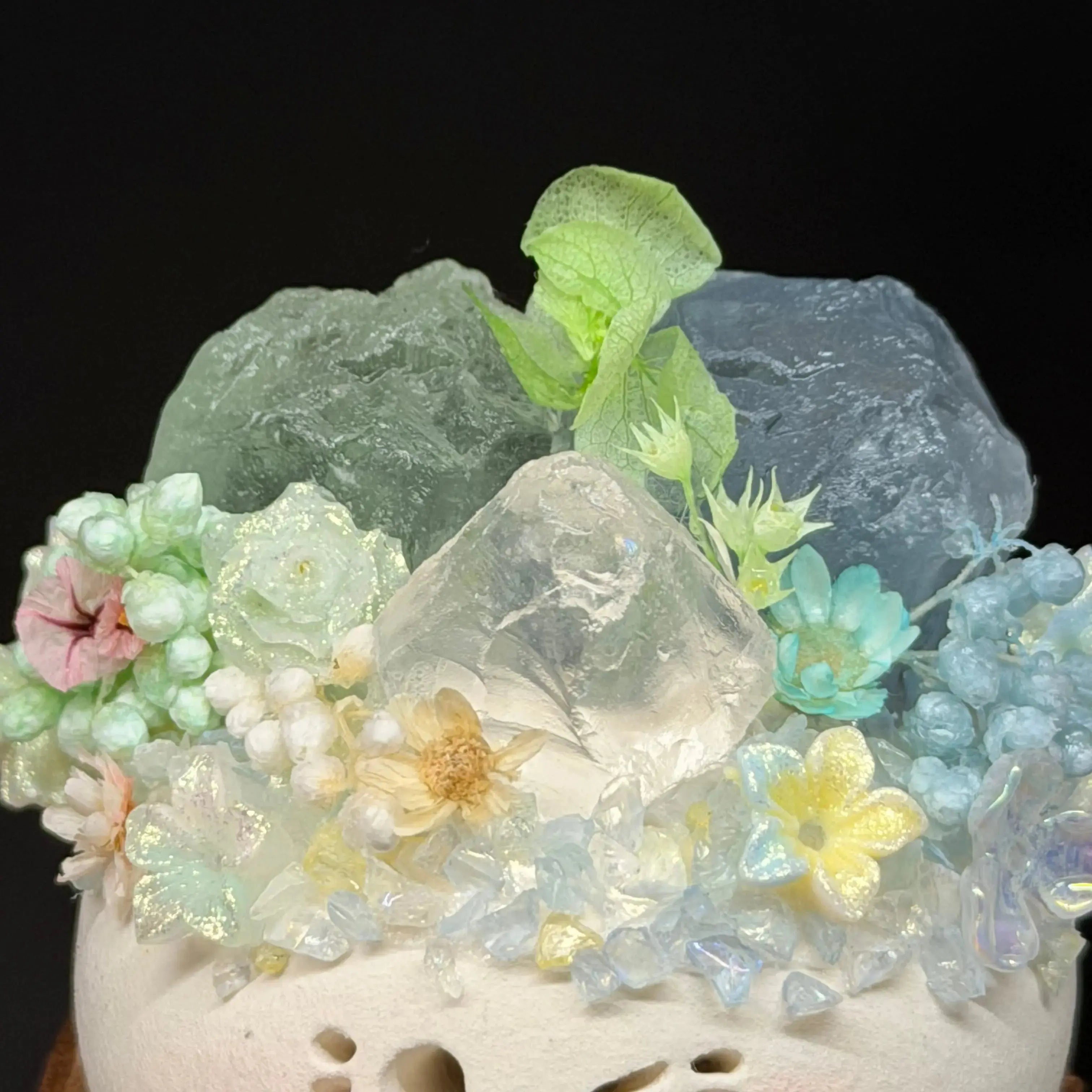 Forest Garden Crystal Pet Handmade Decor Shinepurity