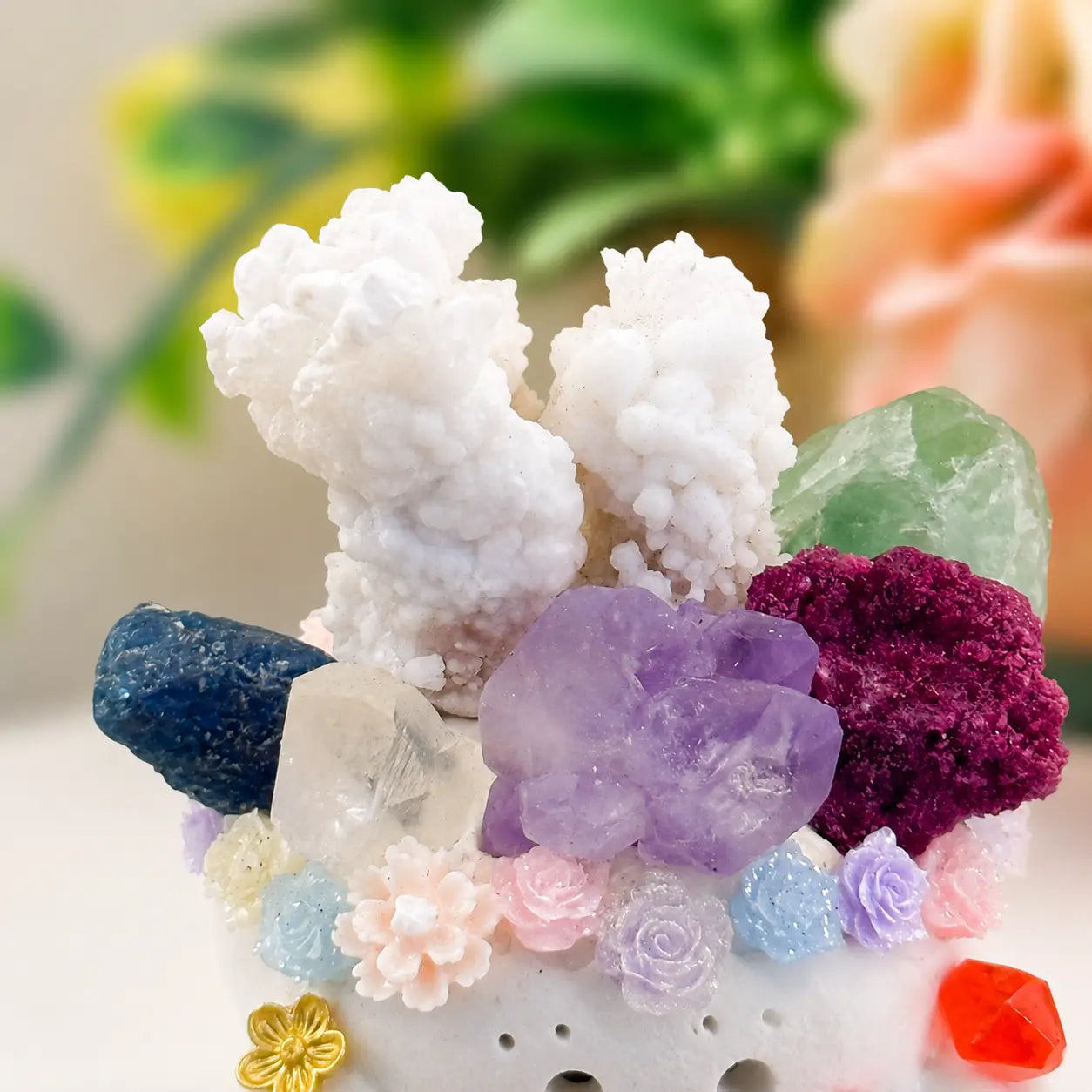 Multi-Crystal Pet Collection | A Soft and Airy Little Corner Shinepurity