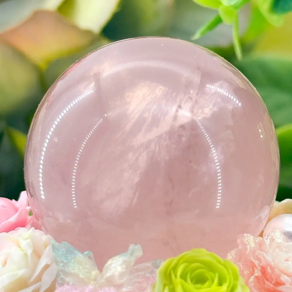 Rose Quartz Crystal Pet A Quiet and Gentle Little Presence Shinepurity