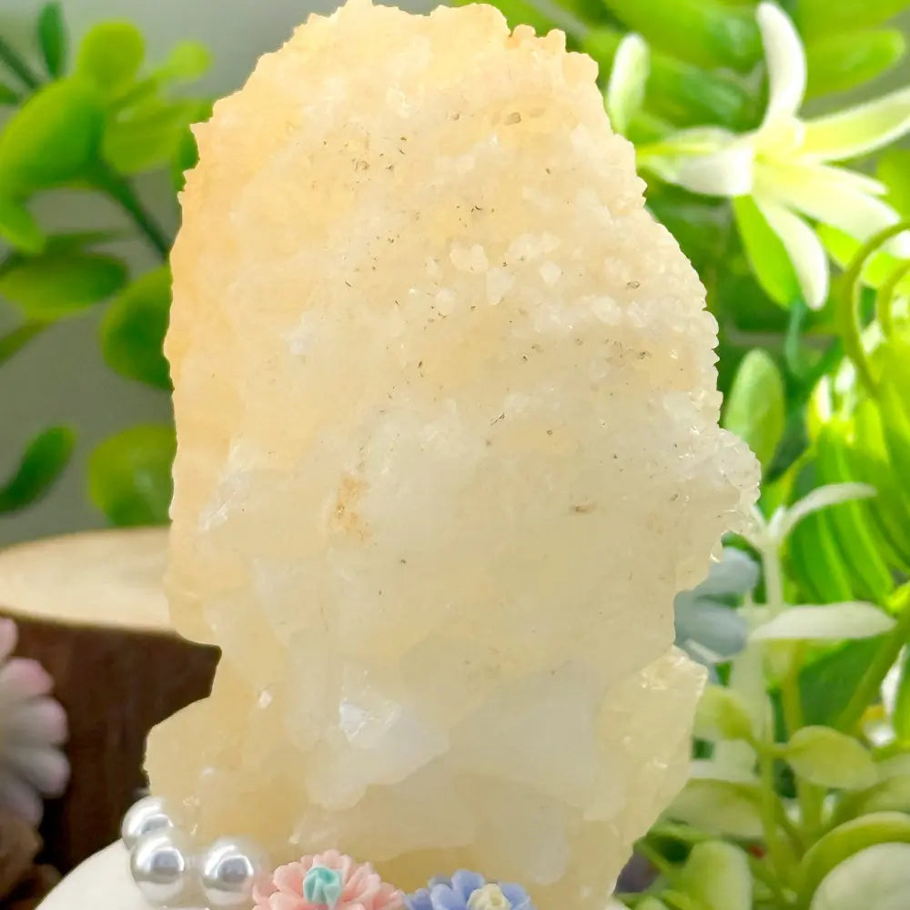 Mood-Lifting Yellow Calcite Crystal Pet Shinepurity