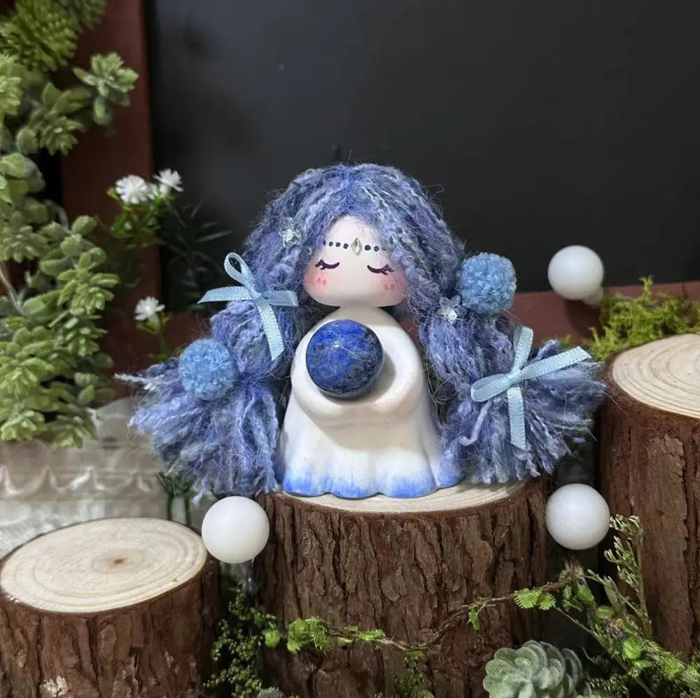 Customize | Wisha Crystal Wish Girl Figurine Shinepurity