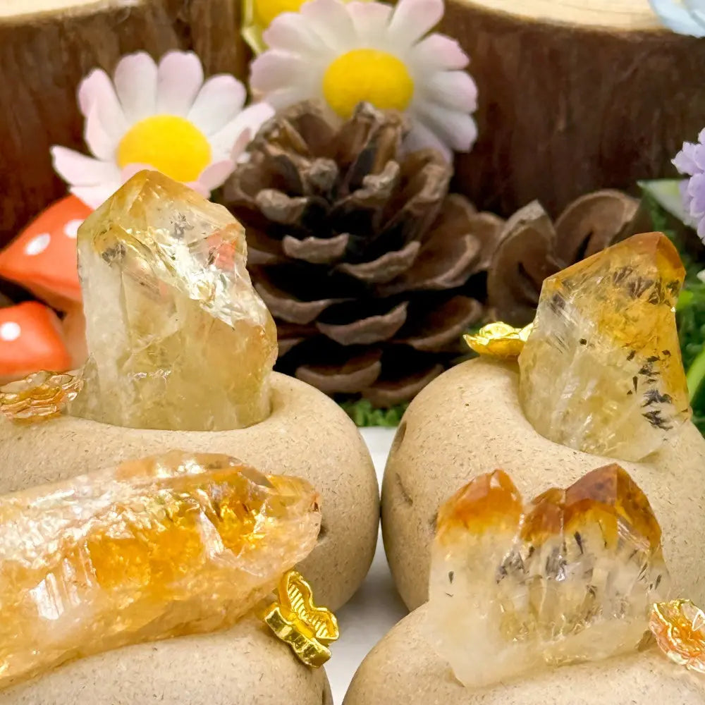 Sunshine Energy Citrine Crystal Pet Shinepurity