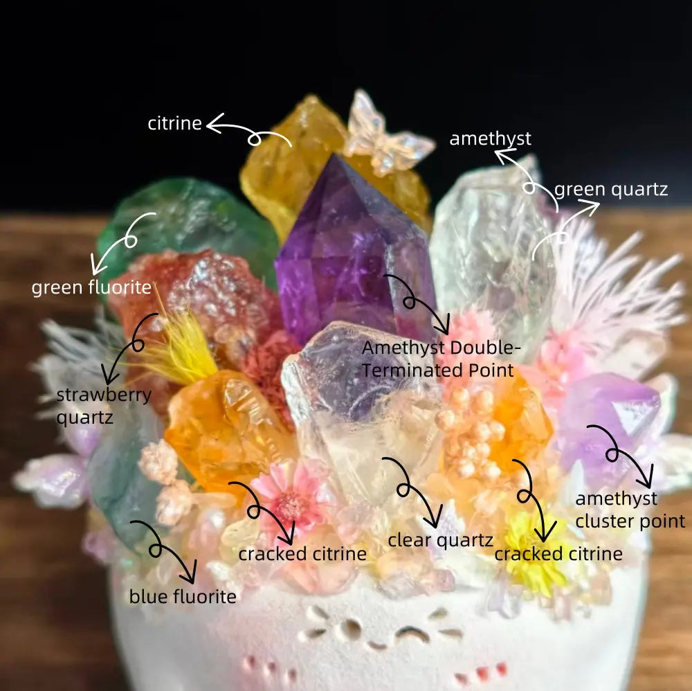 Customize | Flower-Blooming Crystal Pet Family — Made to Brighten Your Day Shinepurity