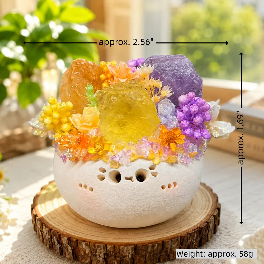 Secret Garden Crystal Pet Handmade Decor Shinepurity