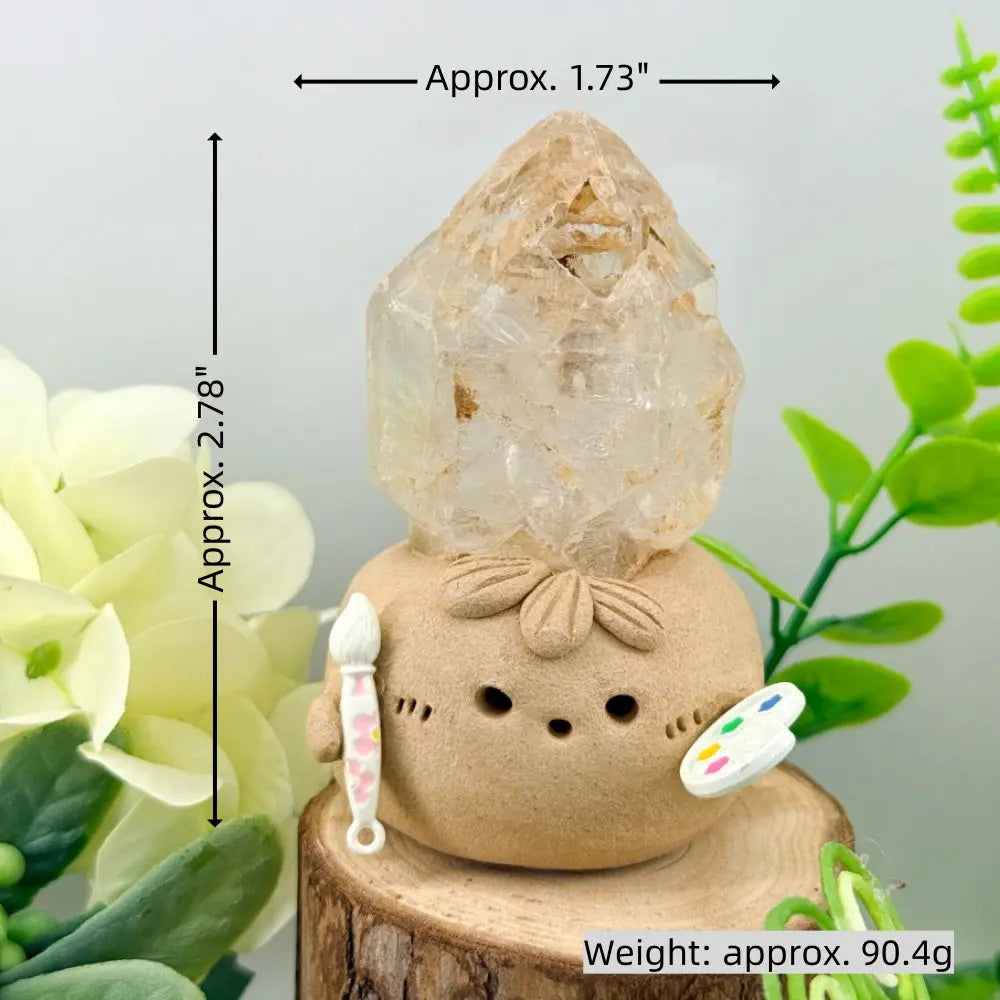 Red Skeletal Quartz Crystal Pet A Raw Yet Gentle Natural Presence Shinepurity