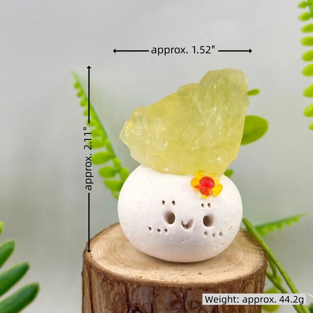 A Citrine Crystal Pet Gentle Like Sunshine Shinepurity