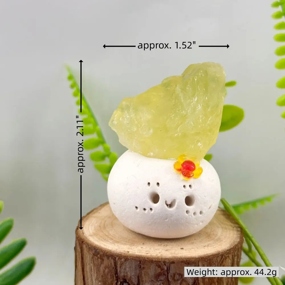 A Citrine Crystal Pet Gentle Like Sunshine Shinepurity