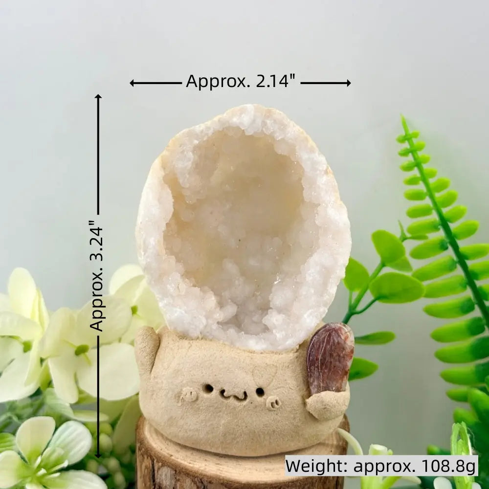 Moroccan Geode Crystal Pet A Quiet Touch for Your Space Shinepurity