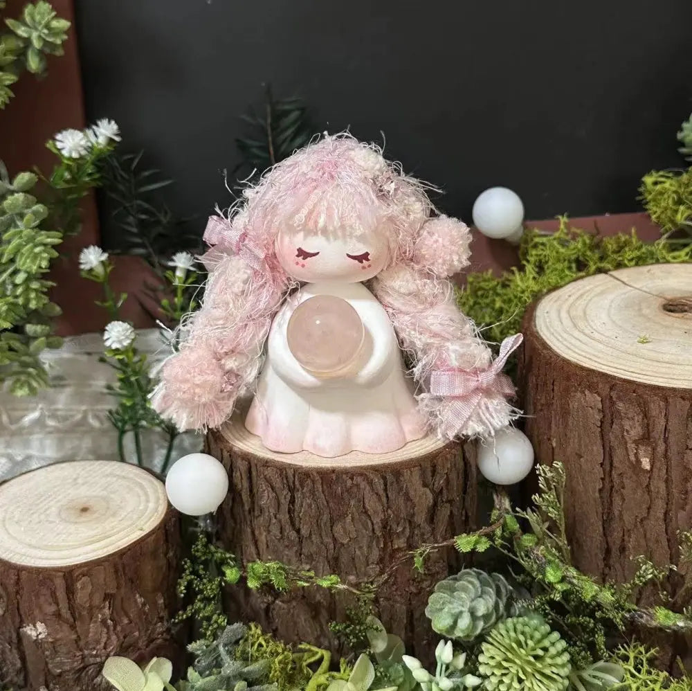 Customize | Wisha Crystal Wish Girl Figurine Shinepurity