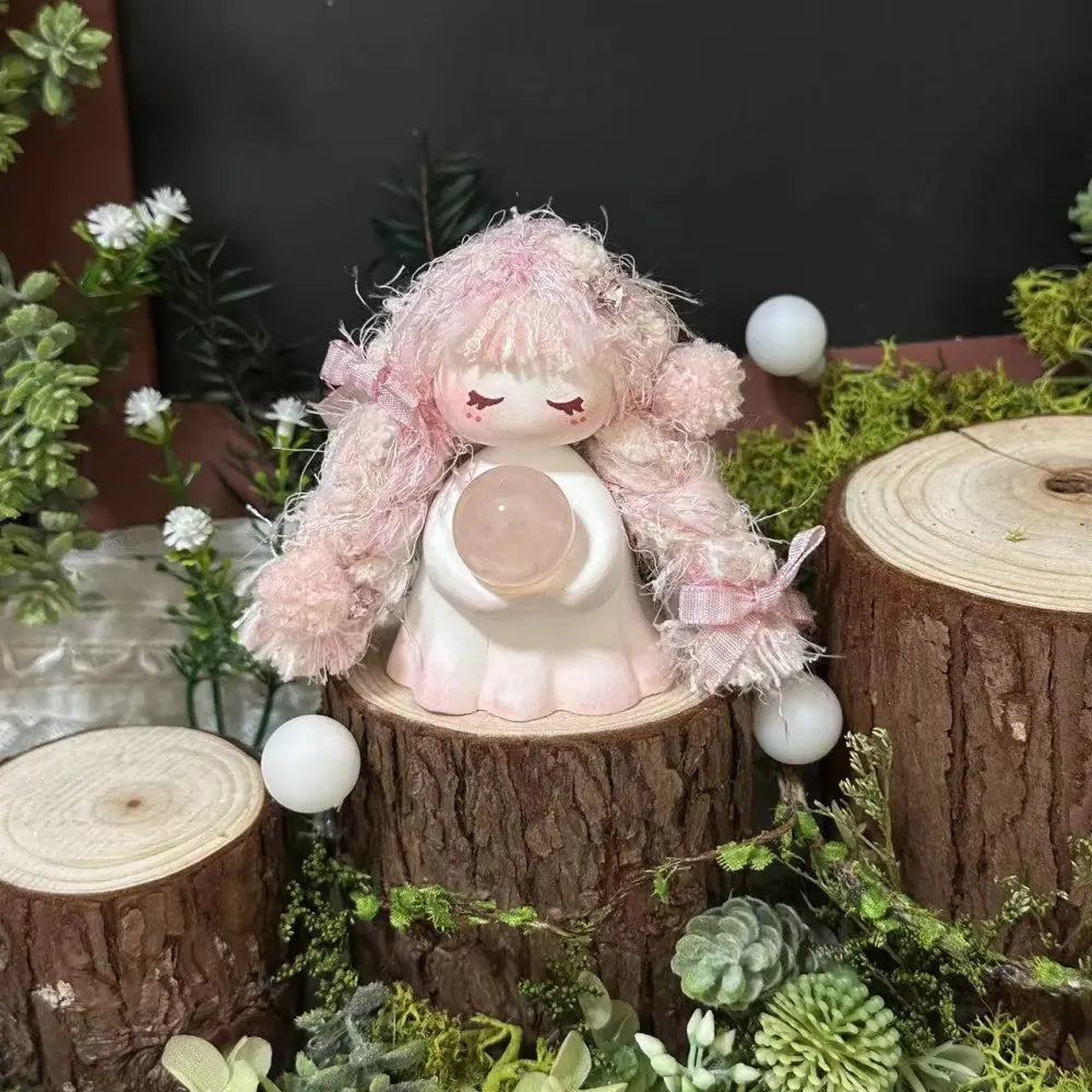 Customize | Wisha Crystal Wish Girl Figurine Shinepurity