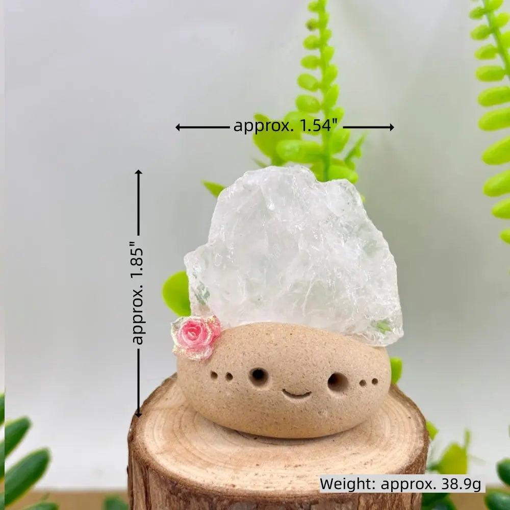Whisper of Light Clear Quartz Chips Crystal Pet Shinepurity
