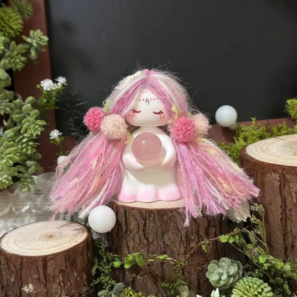 Customize | Wisha Crystal Wish Girl Figurine Shinepurity