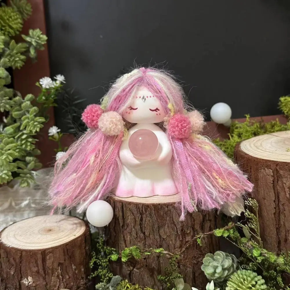 Customize | Wisha Crystal Wish Girl Figurine Shinepurity