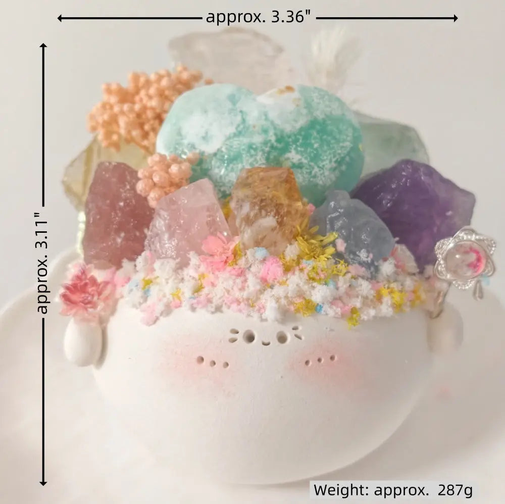 Customize | A Gentle Garden for Your Emotions Hemimorphite Heart Crystal Pet Shinepurity