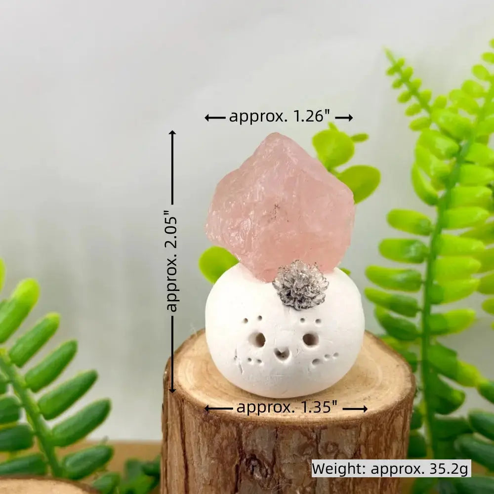 A Rose Quartz Crystal Pet to Keep Love and Peace by Your Side Shinepurity