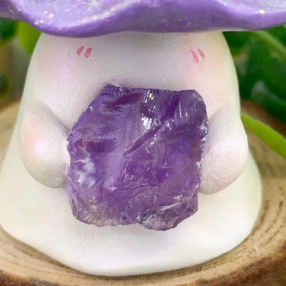 Designer Limited Edition | Amethyst Magic Hat Guardian Crystal Pet Shinepurity