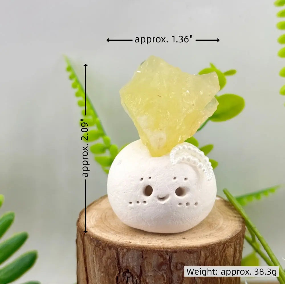A Citrine Crystal Pet Gentle Like Sunshine Shinepurity
