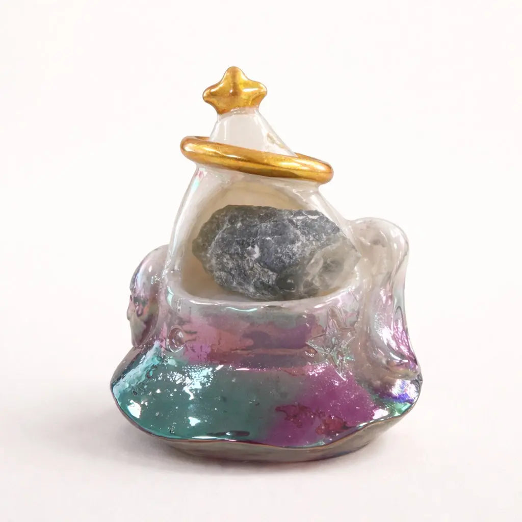 Light Magic Hat — Fluorite Crystal Decor Shinepurity