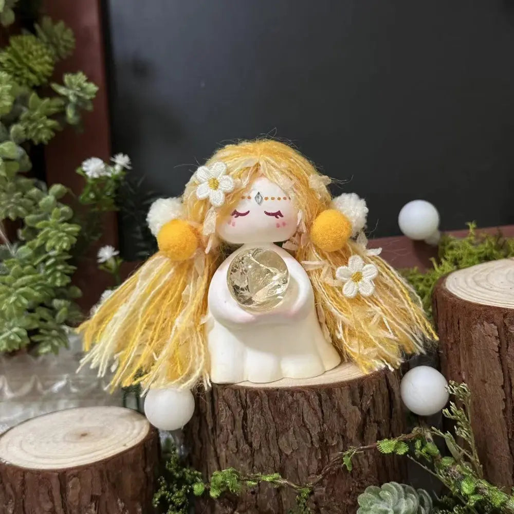 Customize | Wisha Crystal Wish Girl Figurine Shinepurity