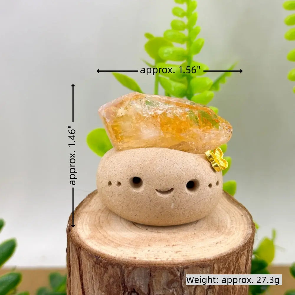Sunshine Energy Citrine Crystal Pet Shinepurity