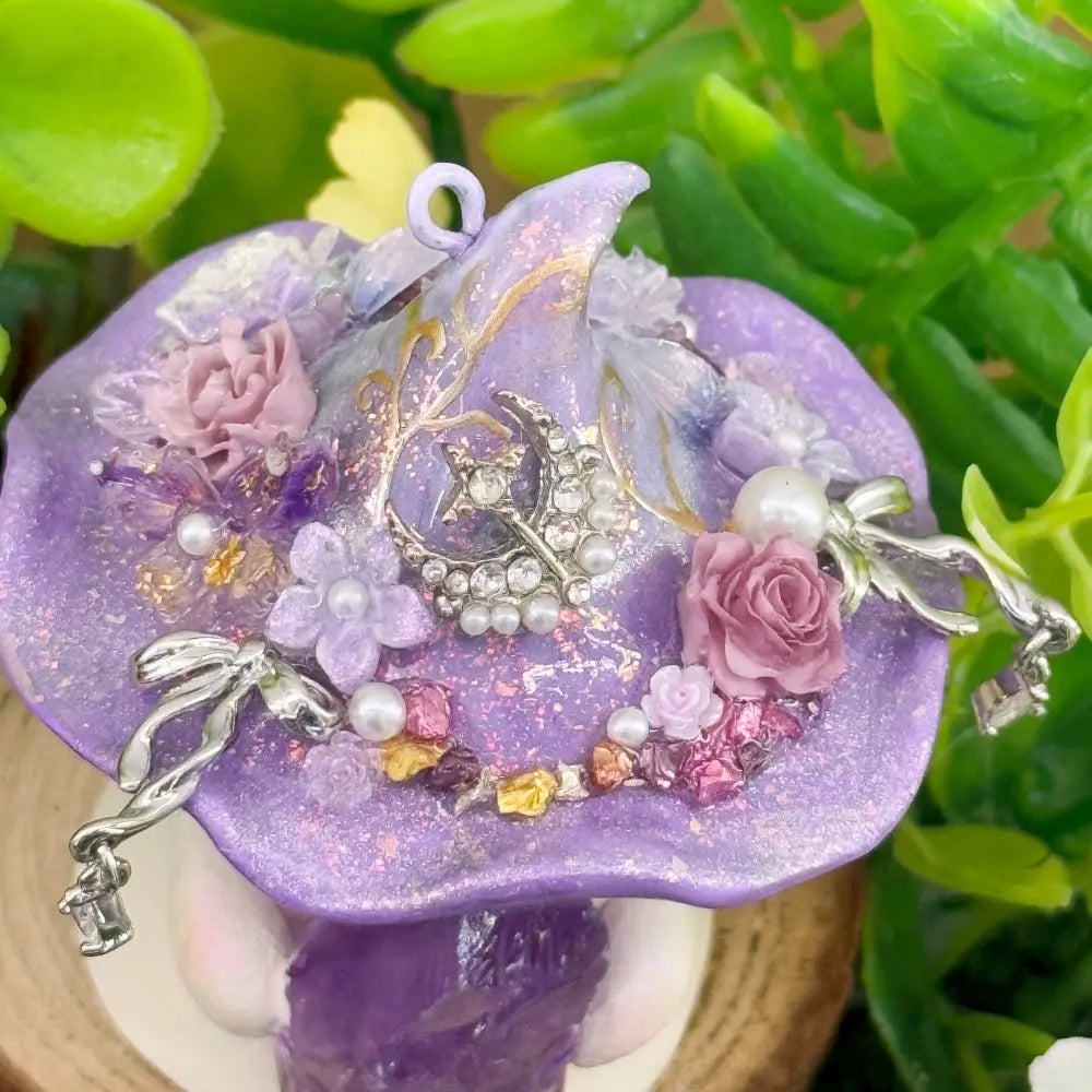 Designer Limited Edition | Amethyst Magic Hat Guardian Crystal Pet Shinepurity