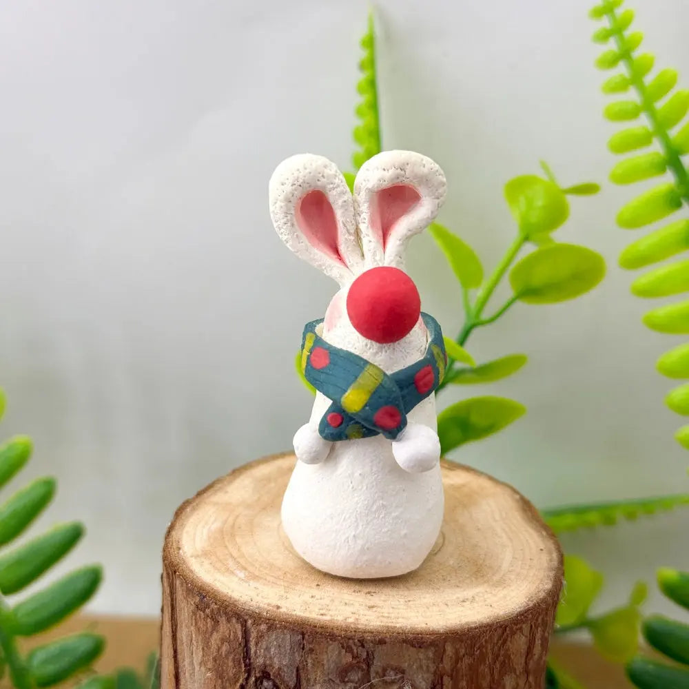 Give Life a Little Softness Handmade Underglaze Ceramic Bunny Shinepurity