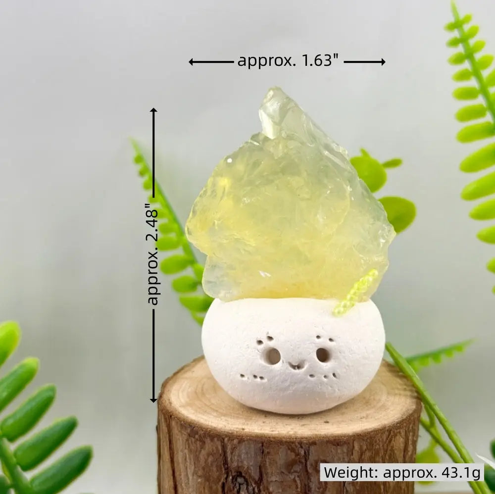 A Citrine Crystal Pet Gentle Like Sunshine Shinepurity