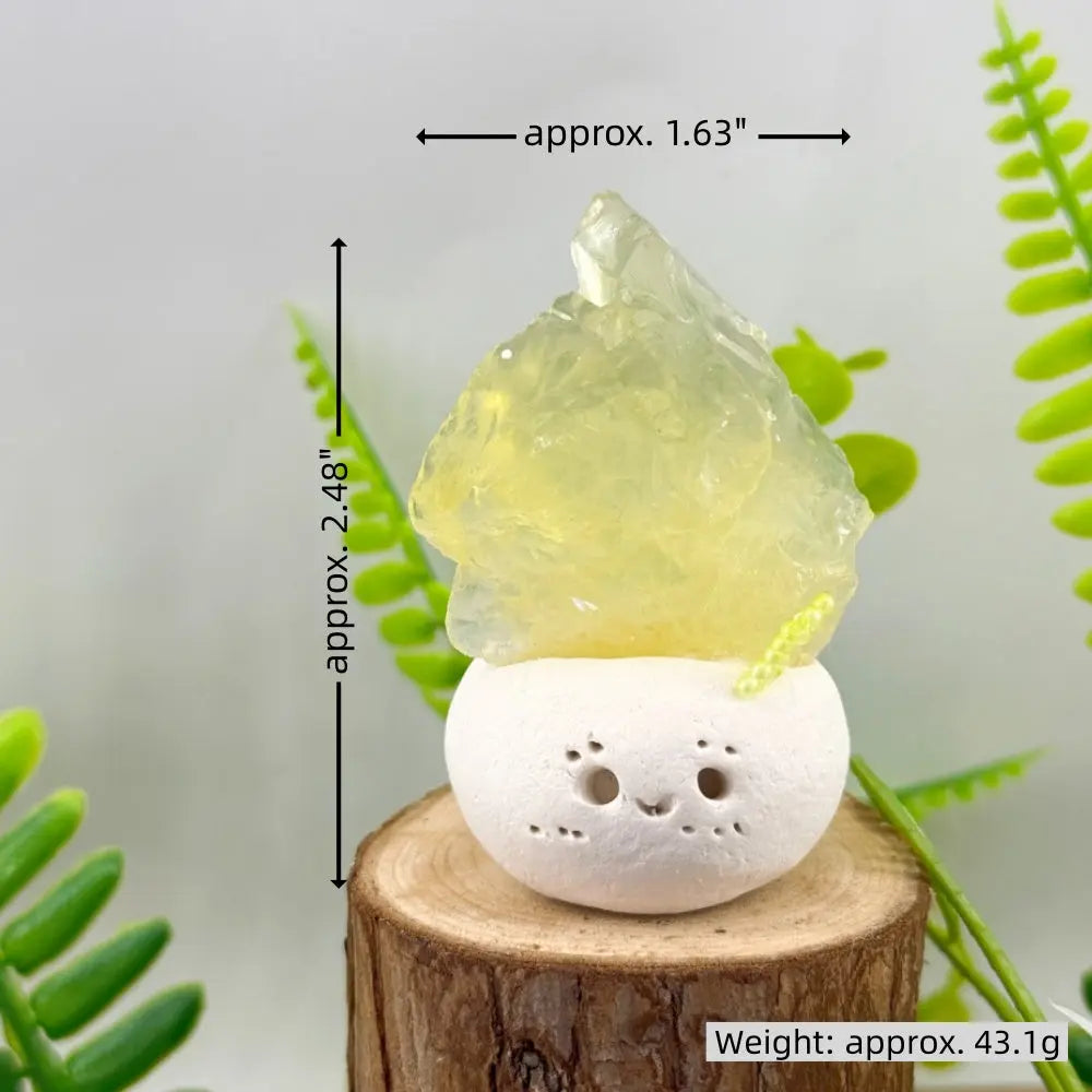 A Citrine Crystal Pet Gentle Like Sunshine Shinepurity