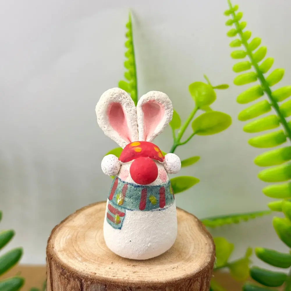 Give Life a Little Softness Handmade Underglaze Ceramic Bunny Shinepurity
