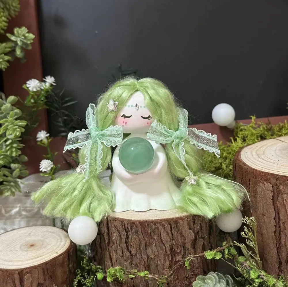 Customize | Wisha Crystal Wish Girl Figurine Shinepurity