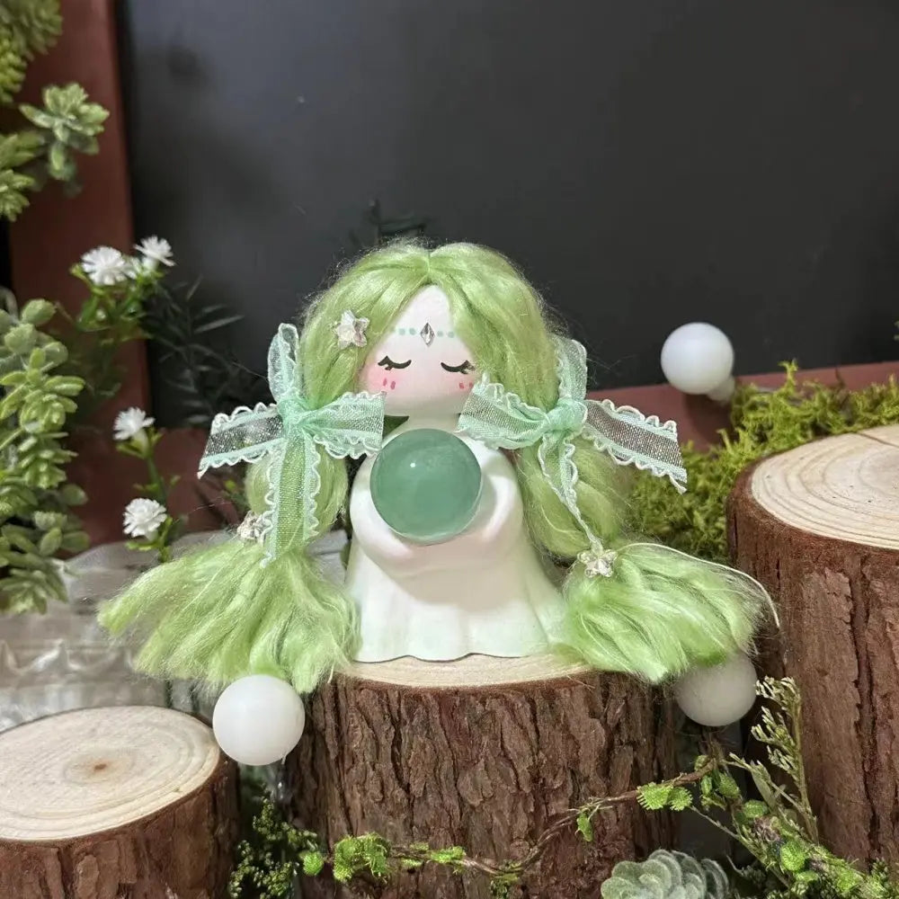 Customize | Wisha Crystal Wish Girl Figurine Shinepurity