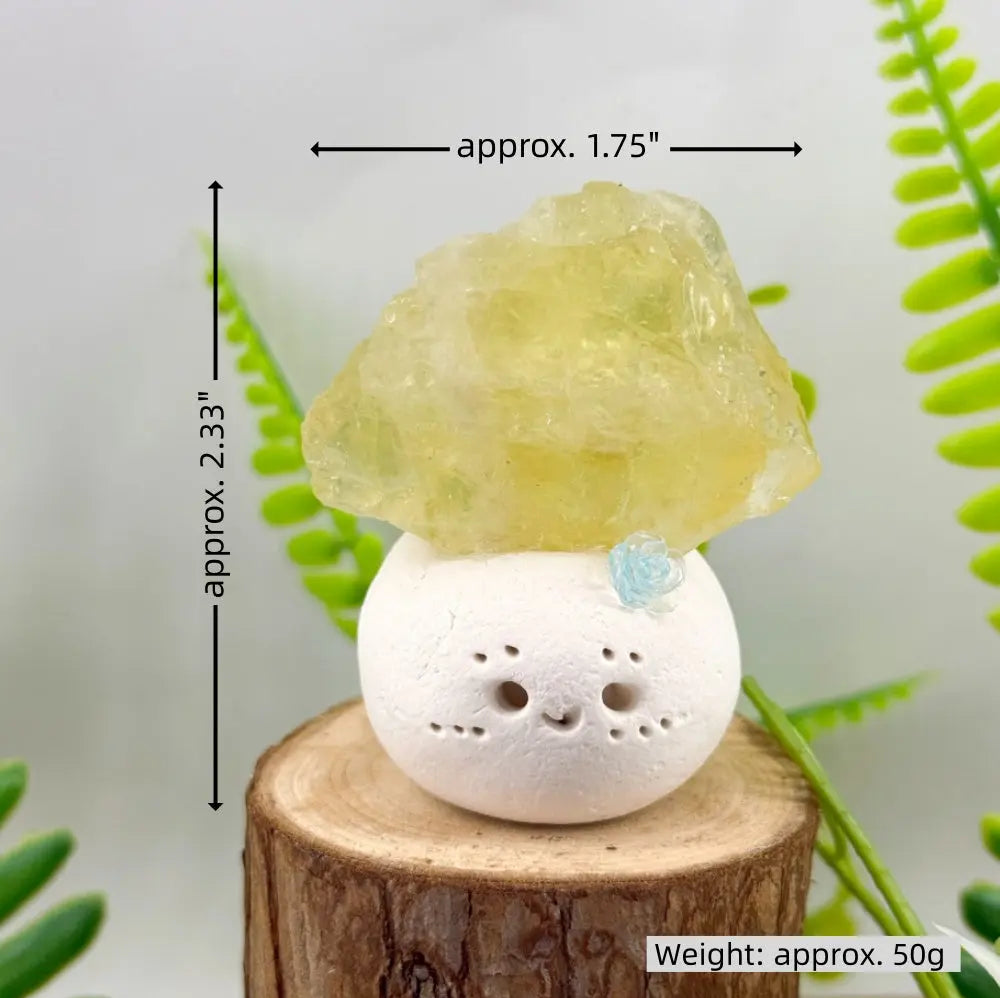 A Citrine Crystal Pet Gentle Like Sunshine Shinepurity