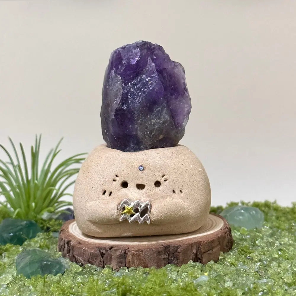 Customize | 12 Zodiac Crystal Buddies for Daily Companionship & Comfort Shinepurity