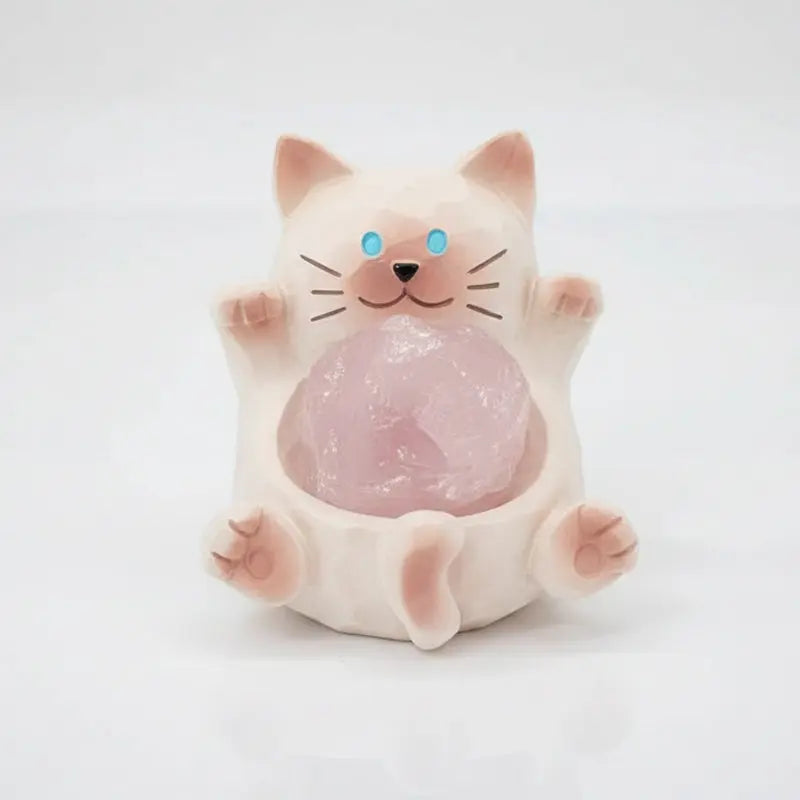 Adorable Cat Crystal pet - Your Desktop Buddy for Stress Relief Shinepurity