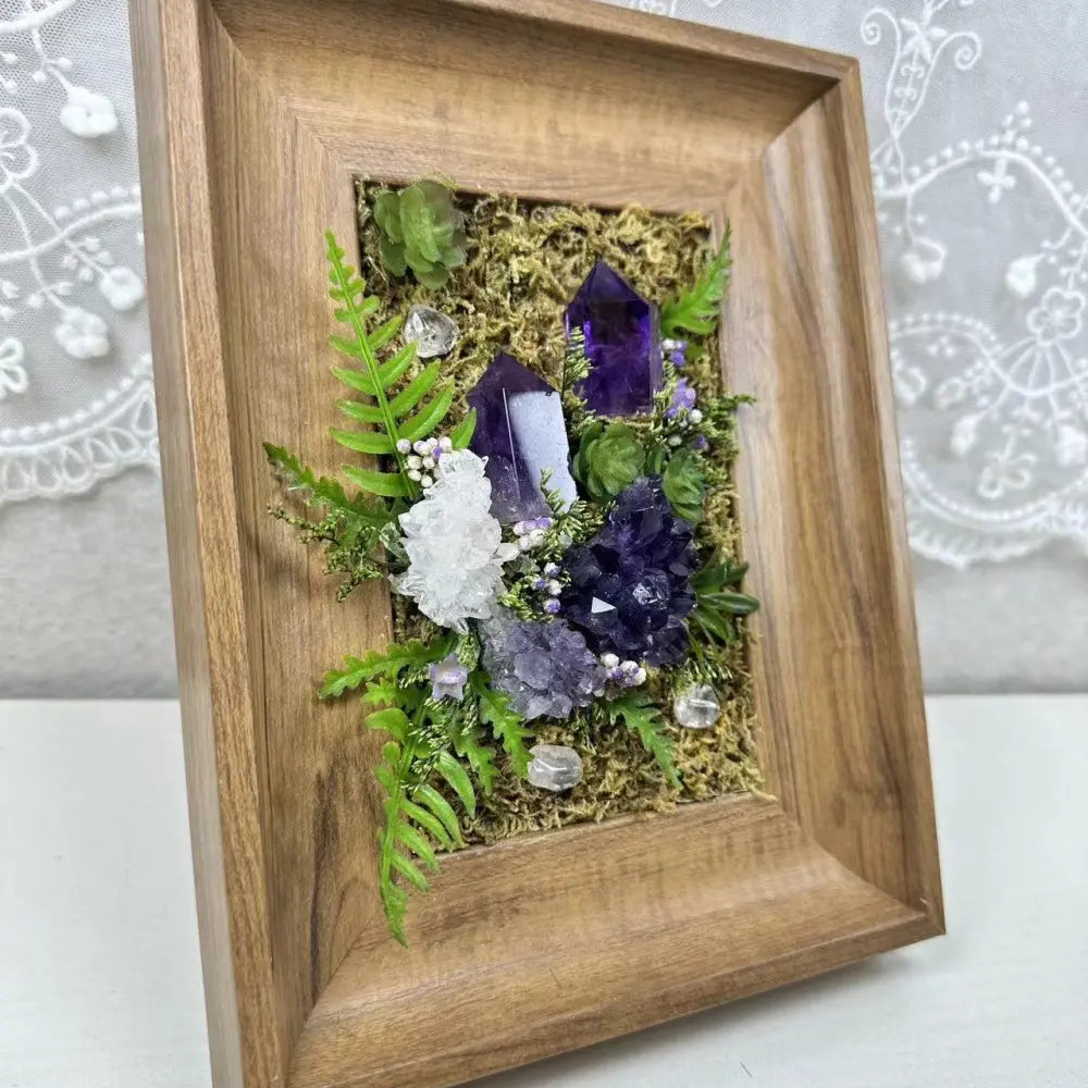 Designer Limited Edition |Spiritual Sanctuary Handmade Amethyst Decor Shinepurity