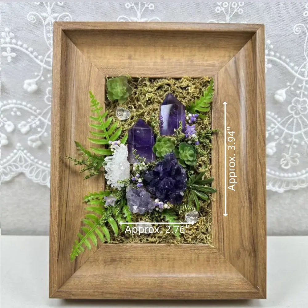 Designer Limited Edition |Spiritual Sanctuary Handmade Amethyst Decor Shinepurity