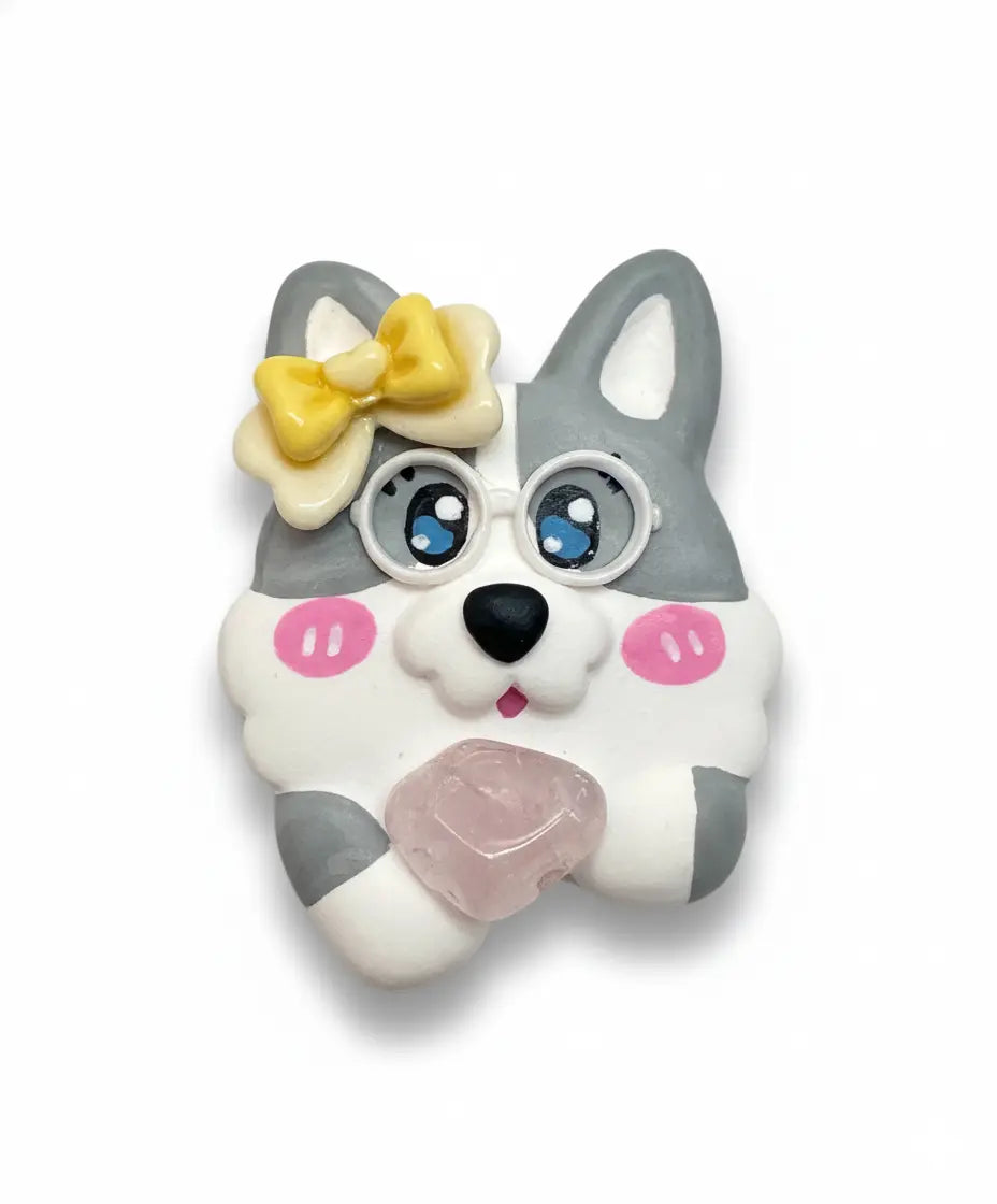 Designer Limited Edition |Positive Energy Puppy Magnet Shinepurity