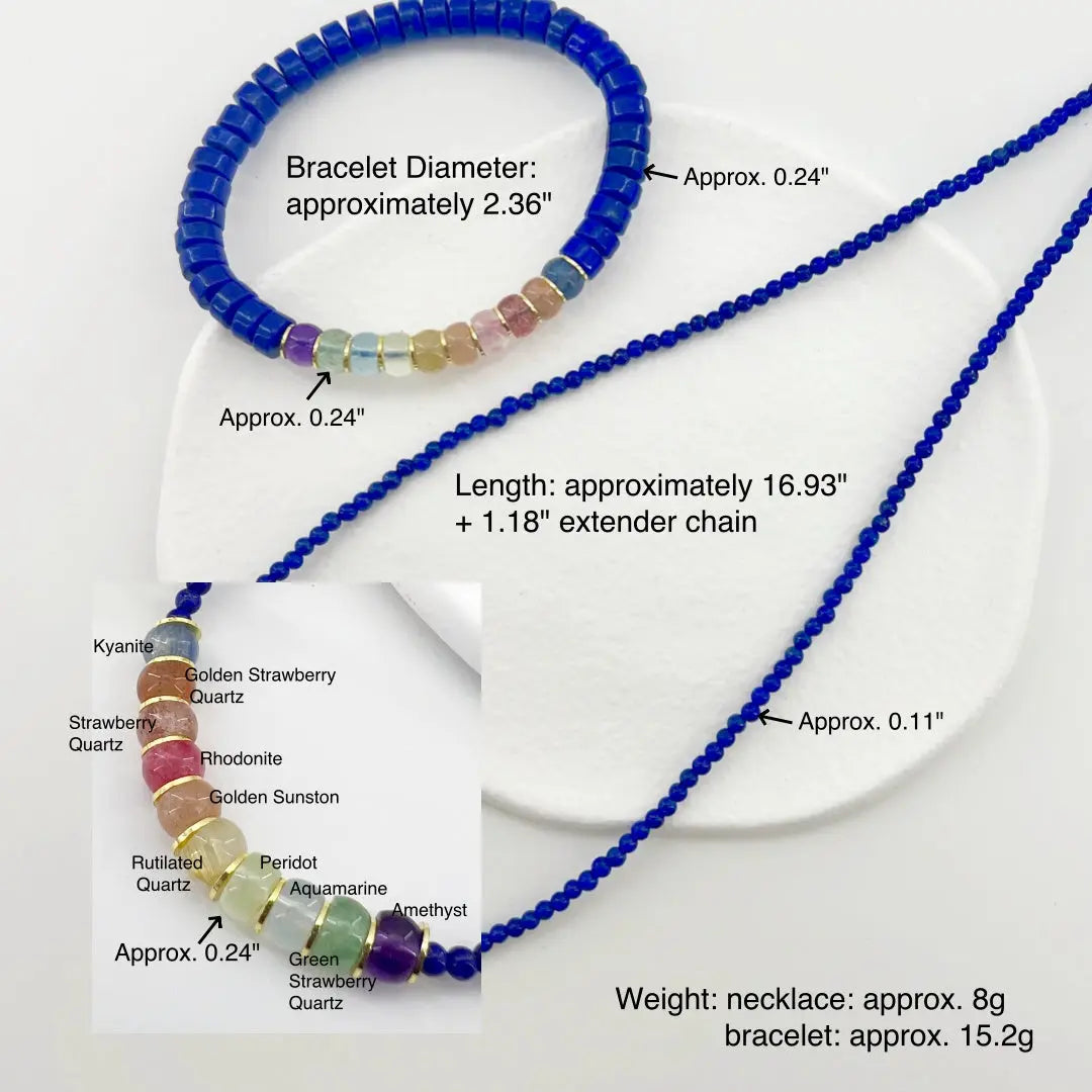 Healing & Balancing Natural Lapis Lazuli Rainbow Gemstones Shinepurity