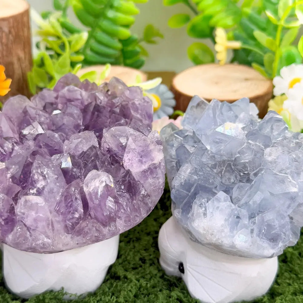 Healing Crystal Pet Elephant Figurine | Gentle Inner Light Shinepurity