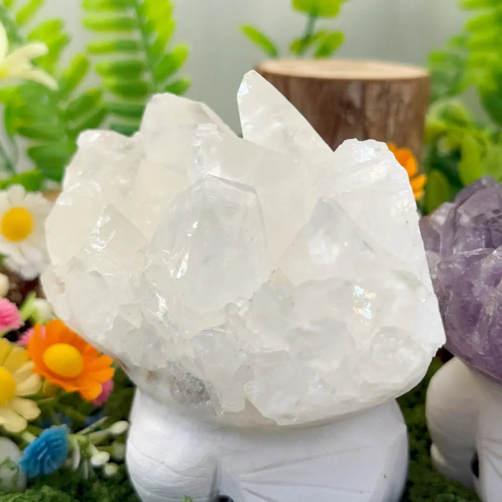 Healing Crystal Pet Elephant Figurine | Gentle Inner Light Shinepurity