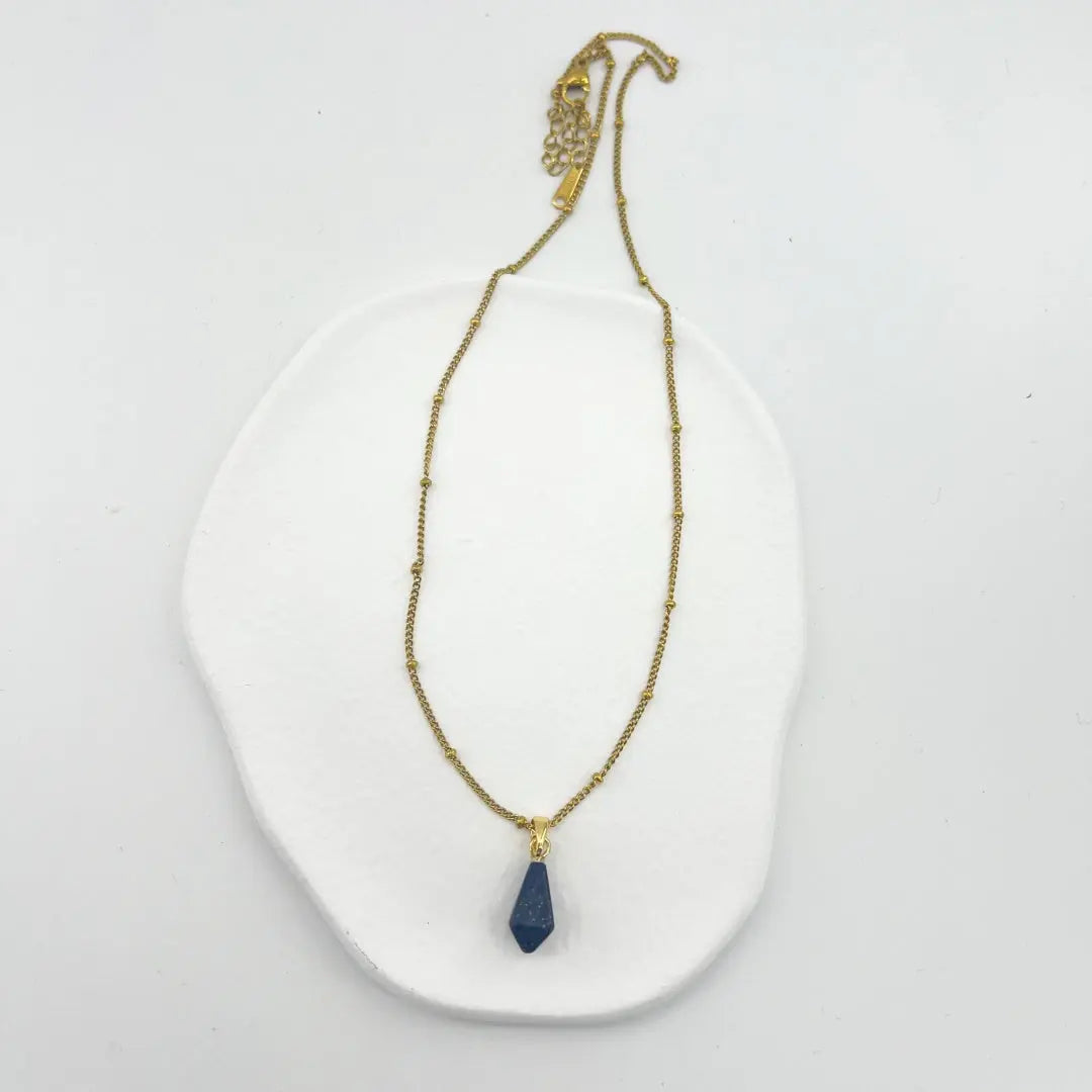 Lapis Lazuli Layered Necklace for Balance & Protection Shinepurity