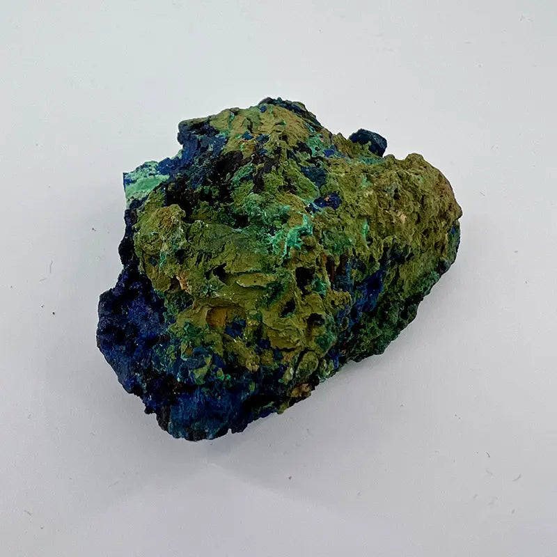 Natural Azurite and Malachite Combination Stone Shinepurity
