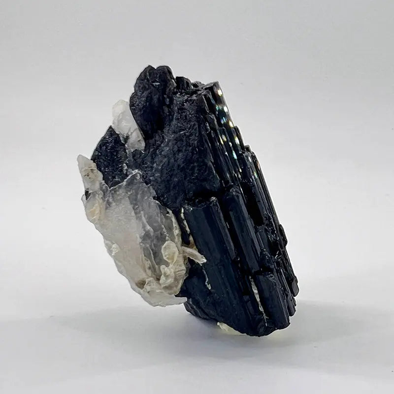 Natural Black Tourmaline Raw Stone Shinepurity