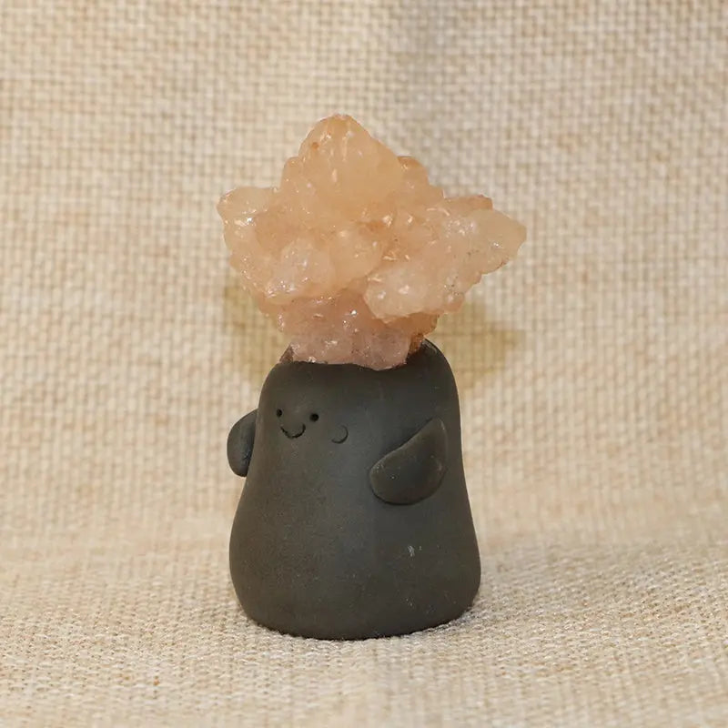 Nirvana Rose Quartz Healing Energy Crystal Pet Shinepurity