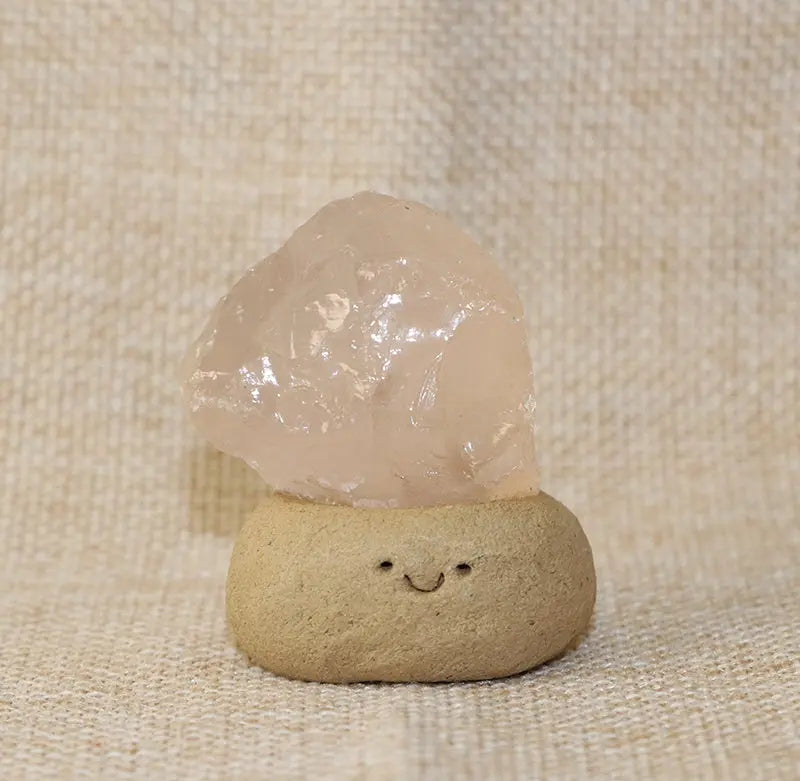 Rose Quartz Crystal Pet to Awaken Love Shinepurity