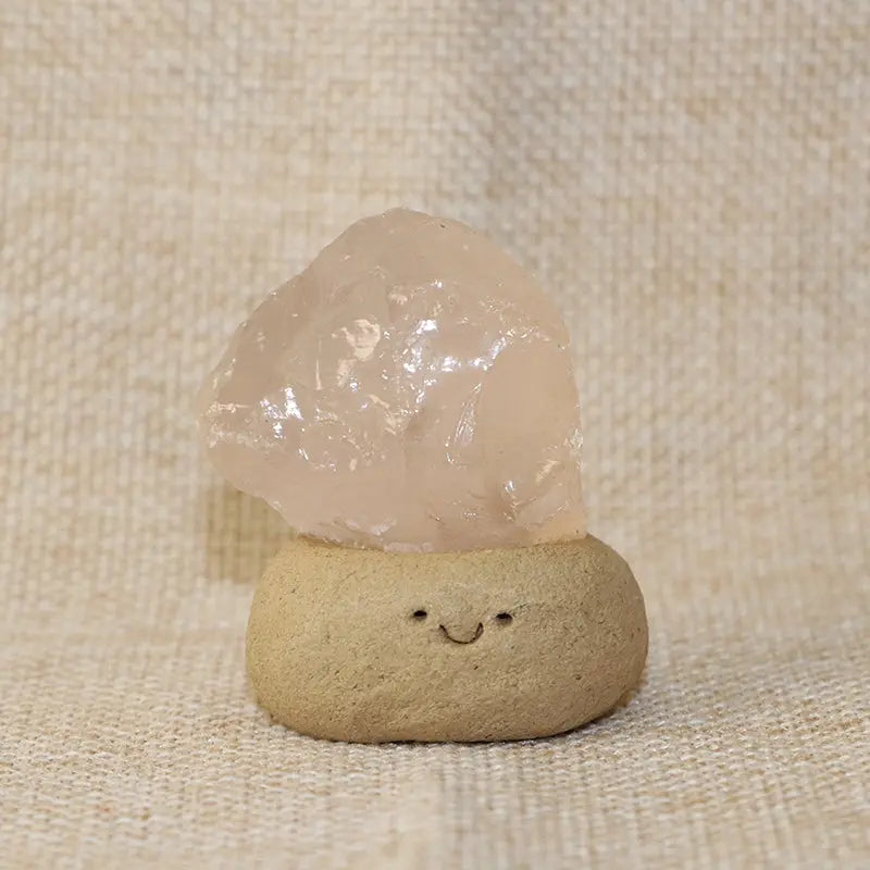 Rose Quartz Crystal Pet to Awaken Love Shinepurity