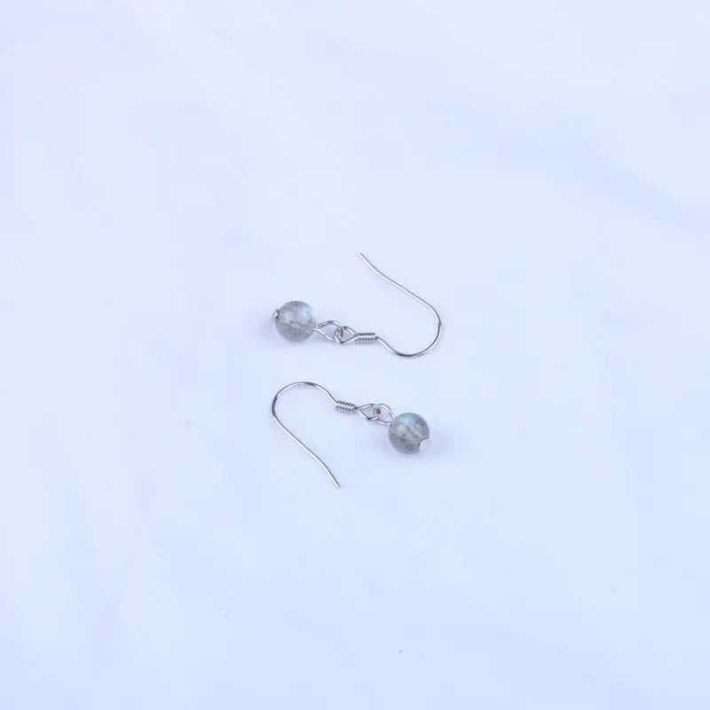 S925 Silver Moonstone Earrings Shinepurity