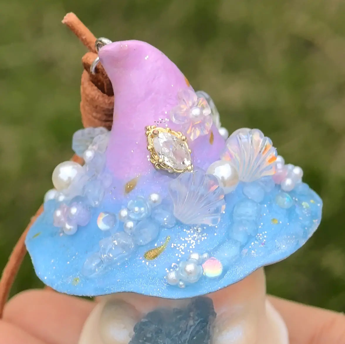 Customize | Sea Magic Witch Hat Crystal Pet (7 Crystals Available) Shinepurity